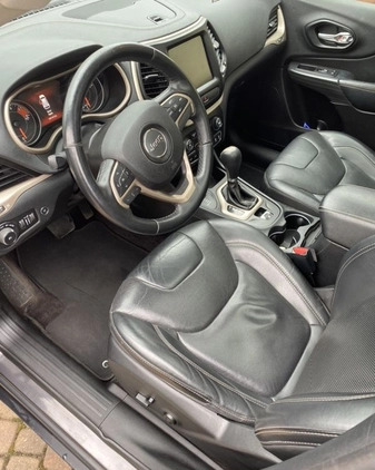 Jeep Cherokee cena 59000 przebieg: 161000, rok produkcji 2015 z Siedlce małe 92